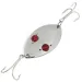 Vintage  Eppinger Red Eye Wiggler , 1oz Nickel / Red Eyes fishing spoon #15379