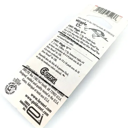 Cotton Cordell Wiggle O, 1/3oz 268 fishing lure #15380