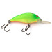 Vintage   Bomber model 7A baby striper, 1/2oz Chartreuse fishing lure #15384