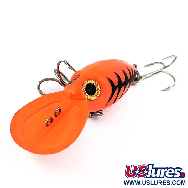 Vintage   The Producers Willy's Worm UV , 1/4oz Orange fishing lure #15387