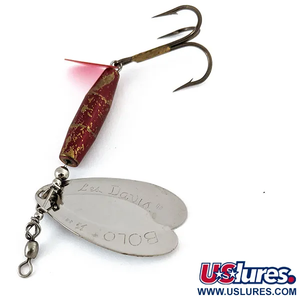 Vintage  Luhr Jensen Les Davis Bolo, 1/2oz  spinning lure #15390
