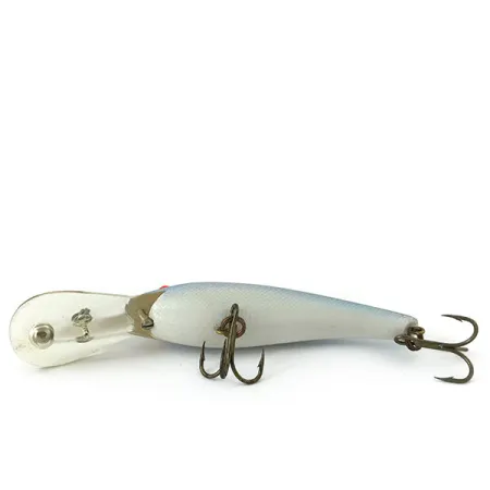 Vintage Cotton Cordell Wally Diver, 1/2oz Silver fishing lure #15405