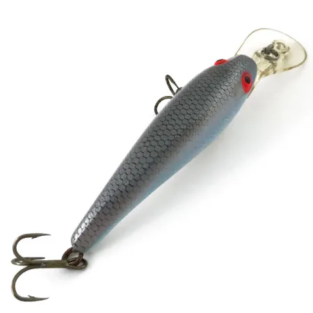 Vintage Cotton Cordell Wally Diver, 1/2oz Silver fishing lure #15405