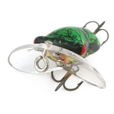 Vintage Fred Arbogast Hocus Locust Cicada, 1/4oz fishing lure #15408