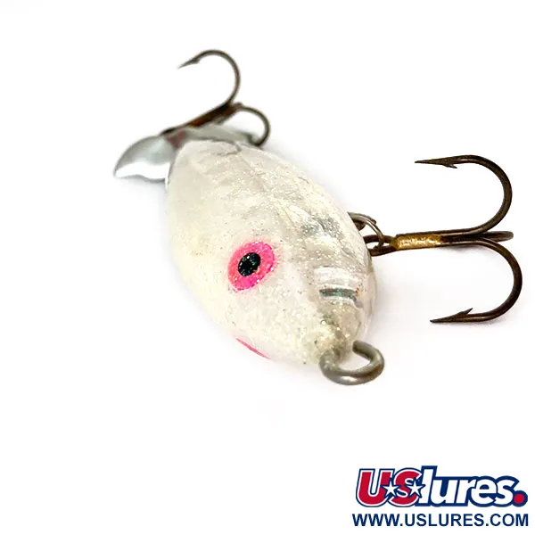 Vintage   Rebel Top R prop, 1/3oz Pearl fishing lure #15428