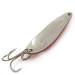 Vintage  Acme Fiord Spoon, 1/4oz Red / White / Nickel fishing spoon #15435
