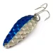 Vintage   Acme Little Cleo bubbles, 1/4oz Nickel / Blue fishing spoon #15436