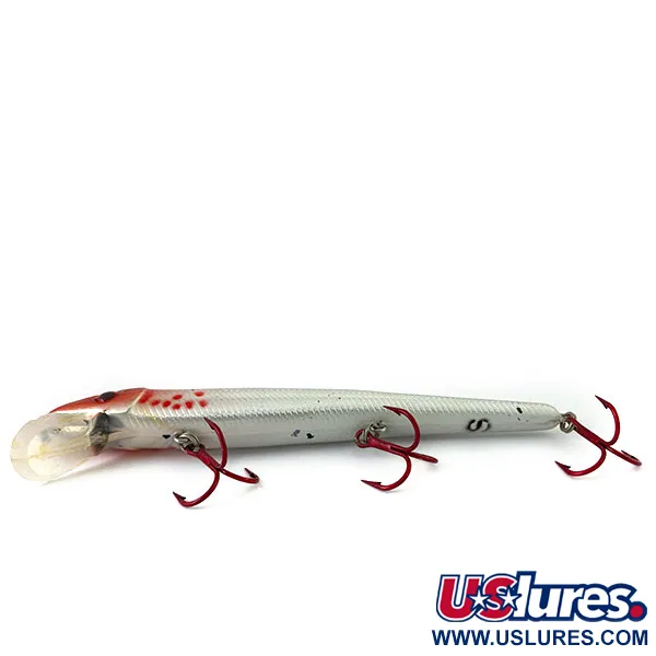 Vintage  Strike King KVD Minnow S Clown, 1/2oz Clown fishing lure #15438