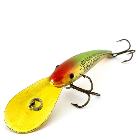 Vintage Cotton Cordell Wally Minnow, 1/3oz Gold fishing lure #15439