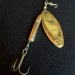 Vintage  Luhr Jensen Bang Tail 5, 1/4oz Gold spinning lure #15445