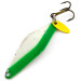 Vintage   Bay de Noc Do-Jigger #3 UV, 1/3oz White Pearl / Green fishing spoon #15486