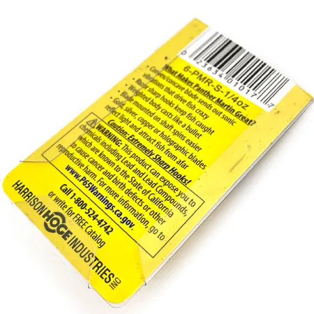 Panther Martin 6, 3/16oz Silver fishing spoon #15501