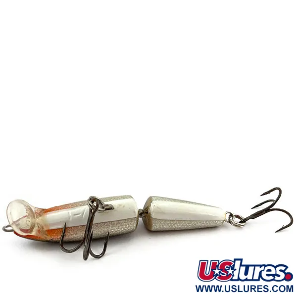Vintage   Rapala Jointed J7, 1/8oz S (Silver) fishing lure #15504