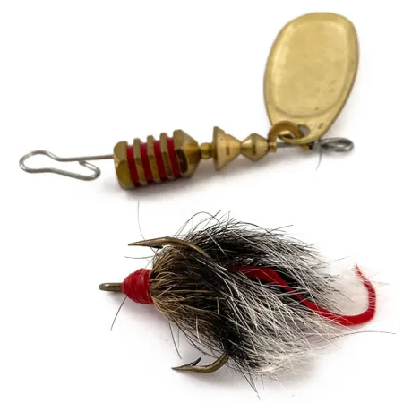 Vintage Mepps Comet 3 Dressed, 1/4oz spinning lure #15508