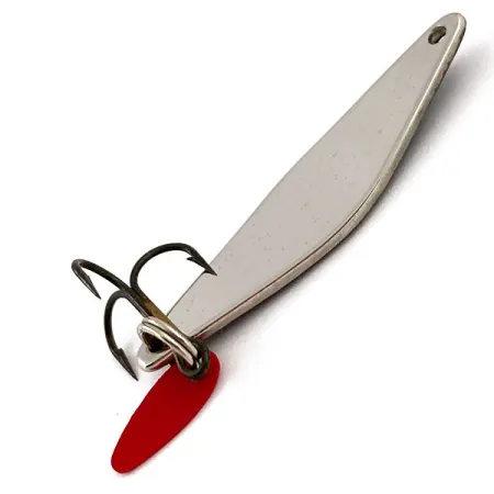 Vintage Bay de Noc Do-Jigger, 3/16oz Black / Nickel fishing spoon #15510