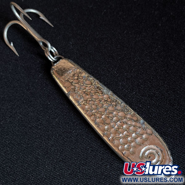 Vintage   Cotton Cordell CC Spoon Jig Lure, 1oz Silver fishing spoon #15516