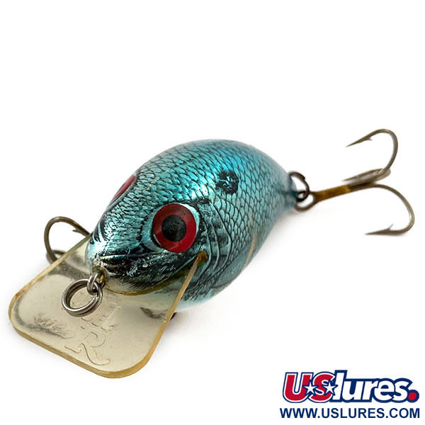 Vintage   ​Rebel Wee R, 1/3oz Blue Metallic fishing lure #15520