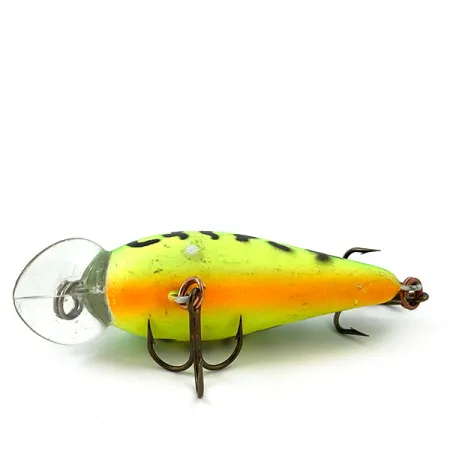 Vintage ​Bomber model A , 1/3oz Fire Tiger fishing lure #15532