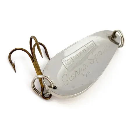 Vintage Abu Garcia Garcia Sierra Spoon, 2/5oz Silver fishing spoon #15541