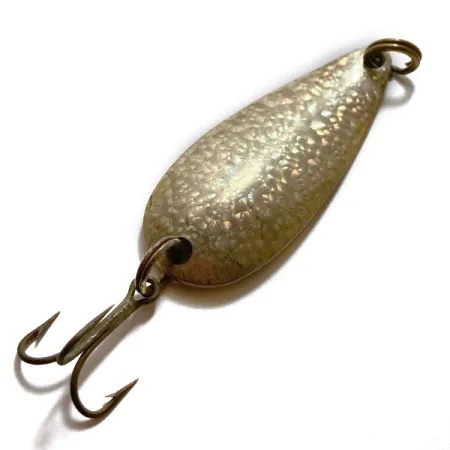 Vintage Eppinger Dardevle Spinnie Crystal, 1/3oz Crystal (Golden Scale), fishing spoon #15546