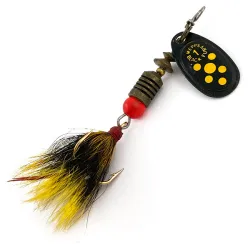 Mepps Black Fury 1 Dressed (squirrel tail)