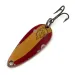 Vintage  Eppinger Dardevle Midget, 3/16oz Brown / Red / Brass fishing spoon #15578