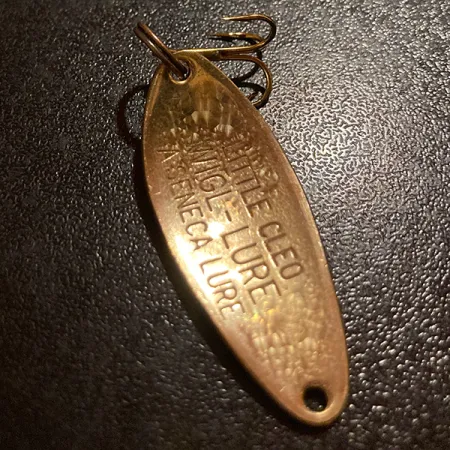 Vintage Seneca Little Cleo Crystal, 1/4oz Crystal fishing spoon #15814