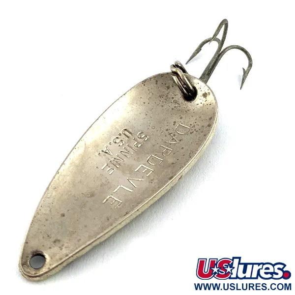 Vintage  Eppinger Dardevle Spinnie, 1/3oz Mackerel / Nickel fishing spoon #15754