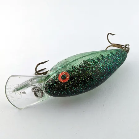 Vintage Rebel Crank R, 1/3oz Green fishing lure #15770