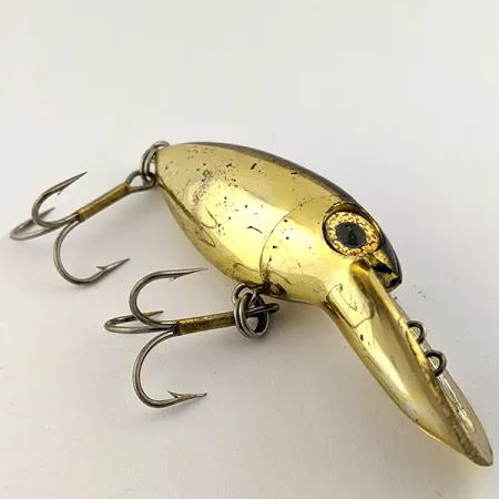 Vintage The Producers Willy's Worm , 1/4oz Gold fishing lure #15771