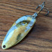 Vintage  Seneca Little Cleo (Hula Girl), 1/2oz Brass / Nickel fishing spoon #15811