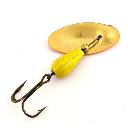 Vintage Panther Martin 6, 3/16oz Gold / Orange spinning lure #15841