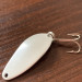 Vintage   Little Cleo Seneca, 1/4oz White Pearl fishing spoon #15844