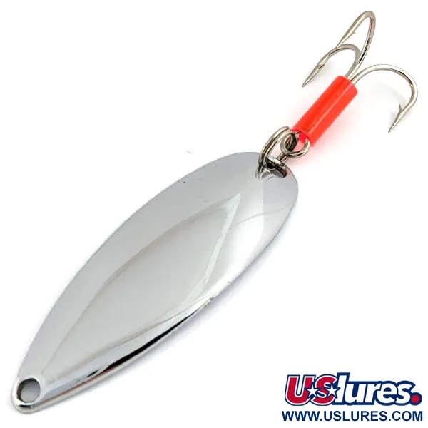 Vintage   Johnson Sprite, 3/5oz Nickel fishing spoon #15910