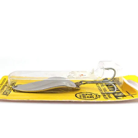 Luhr Jensen Little Jewel, 1/2oz Nickel fishing spoon #15911