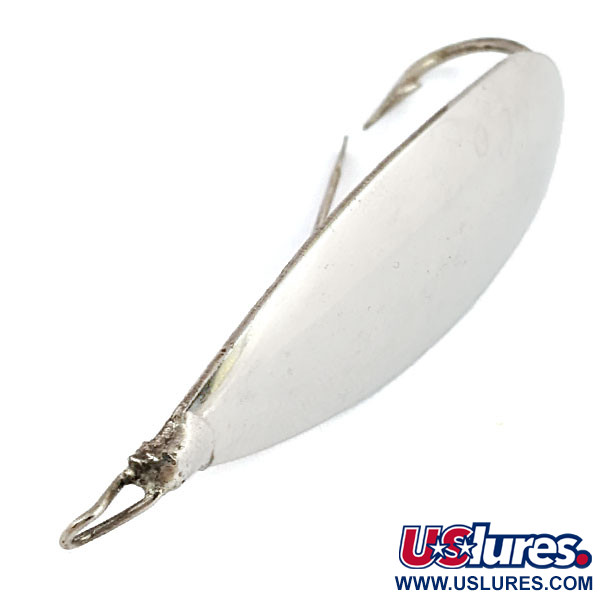 Vintage   Weedless Johnson Silver Minnow, 1/3oz Silver fishing spoon #15913