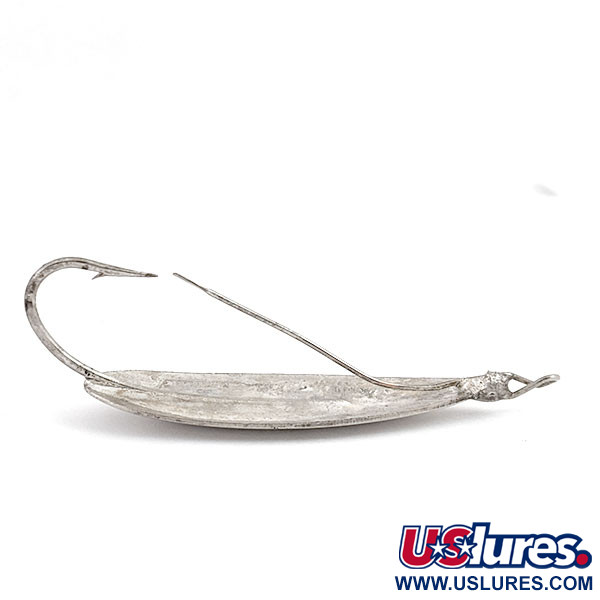 Vintage   ​Weedless Johnson Silver Minnow, 2/5oz Silver fishing spoon #16273