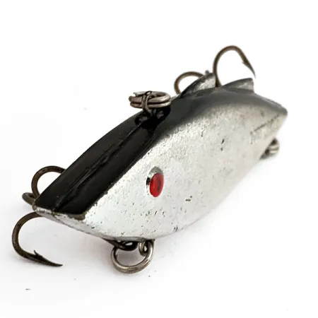 Vintage Norman N-Ticer, 3/8oz Nickel fishing lure #15925