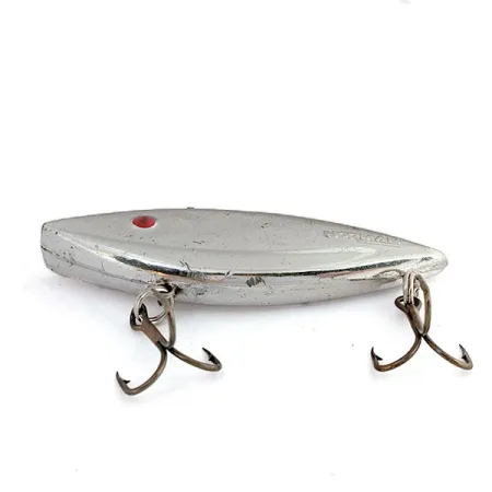 Vintage Norman N-Ticer, 3/8oz Nickel fishing lure #15925