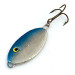 Vintage   Bomber Slab Spoon, 3/4oz Nickel / Blue fishing spoon #15946