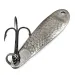 Vintage   Hopkins Shorty 75 Jig Lure, 3/4oz Silver fishing spoon #15948