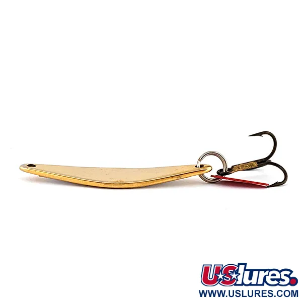 Vintage   Bay de Noc Do-Jigger, 3/16oz Gold Moon Jelly fishing spoon #15952