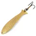 Vintage   Acme Flash-King Wobbler, 3/16oz Gold fishing spoon #15966
