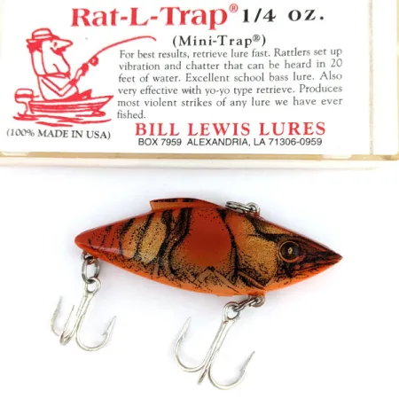 Bill Lewis Rat-L-Trap, 2/5oz fishing lure #15974