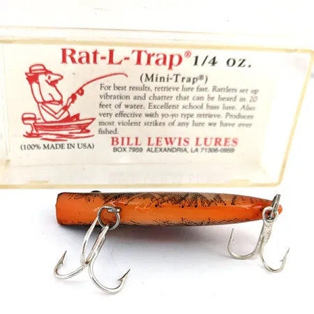 Bill Lewis Rat-L-Trap, 2/5oz fishing lure #15974