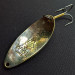 Vintage  Seneca Little Cleo (Hula Girl), 3/5oz Gold fishing spoon #15985