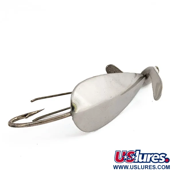 Vintage   Weedless Panther Martin Weed Wing, 2/5oz Nickel fishing spoon #15989