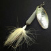 Vintage  Yakima Bait Worden’s Original Rooster Tail, 1/4oz Nickel spinning lure #15990