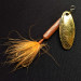 Vintage  Yakima Bait Worden’s Original Rooster Tail, 1/4oz Gold spinning lure #15991