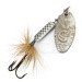 Vintage  Yakima Bait Worden’s Original Rooster Tail, 1/8oz Silver spinning lure #15993